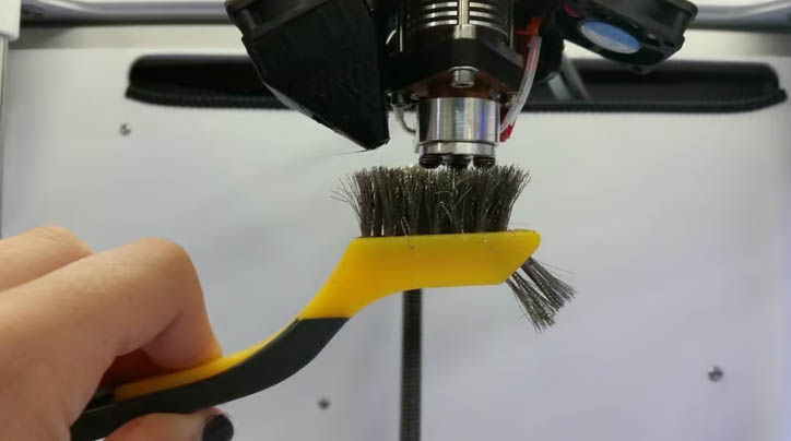 تمیز کردن نازل قبل از پرینت