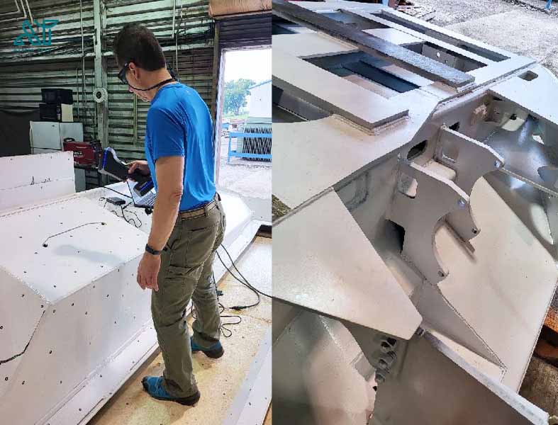 فرآیند اسکن خودروی شاتل زغال سنگ فرآیند اسکن خودروی شاتل زغال سنگ