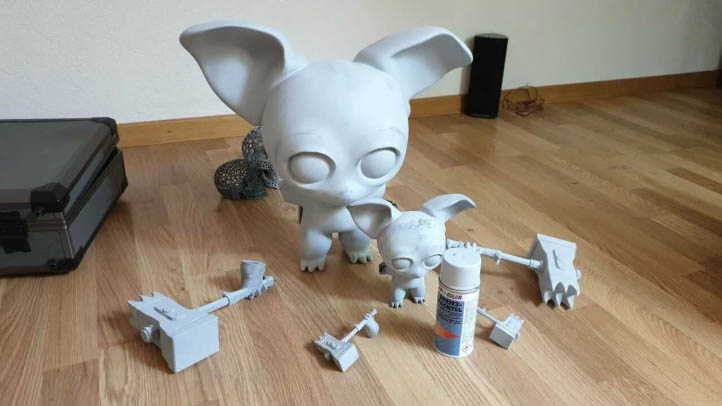 مونتاژ مدل سه&zwnj;بعدی تقسیم شده