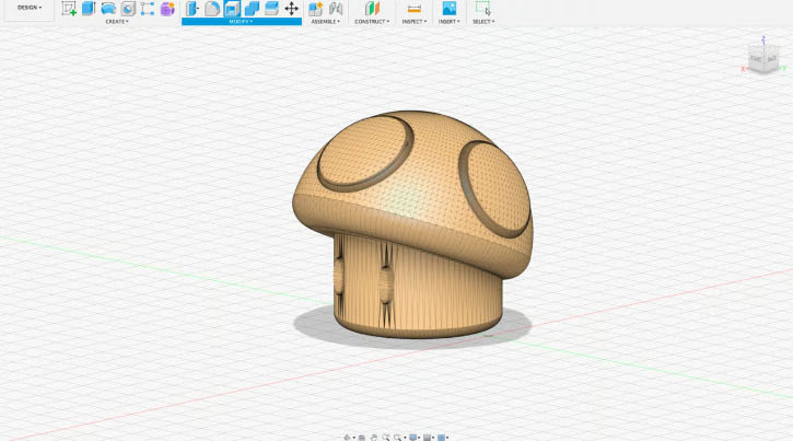 تقسیم مدل با Fusion 360