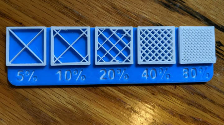 نوع الگوی Infill