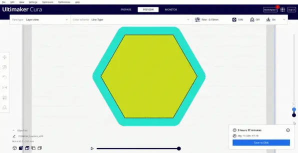 الگوی Infill &nbsp;متمرکز