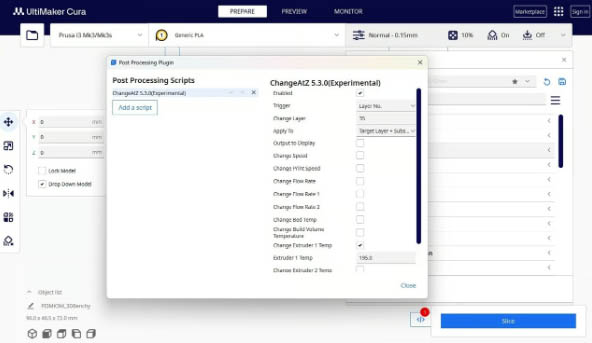 پیدا کردن دمای مناسب پرینت