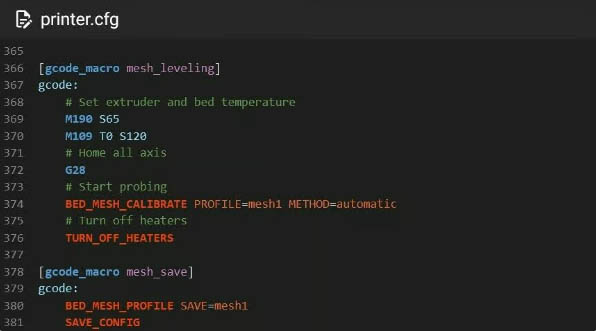 مراحل کالیبراسیون مش