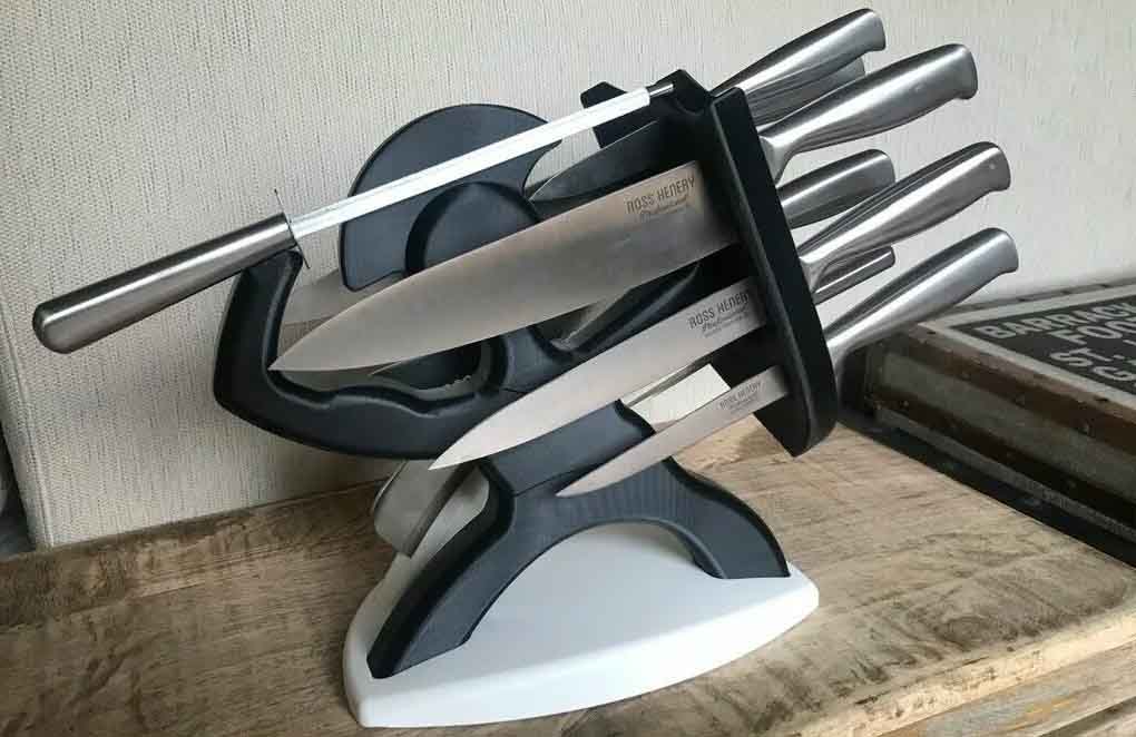 نگهدارنده چاقو به شکل جنگجو