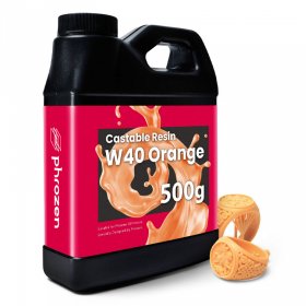 رزین ریختگری فروزن با 40 درصد وکس | Phrozen Castable W40 Orange Resin