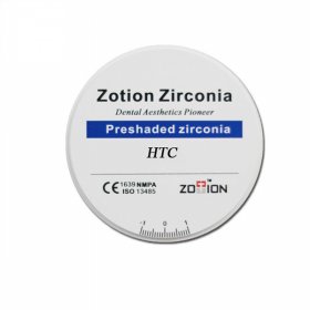 بلنک زیرکونیا زوشن مدل HTC با رنگ طبیعی | Zotion Preshaded Zirconia Blank HTC