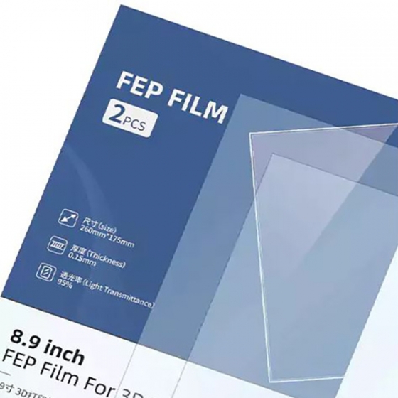 فیلم FEP سایز 8.9 اینچی برند انیکیوبیک | ANYCUBIC FEP FILM 8.9 INCH