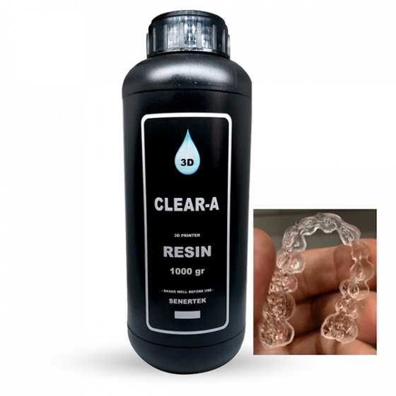 رزین الاینر شفاف سنرتک | Senertek Clear-A Aligner Resin