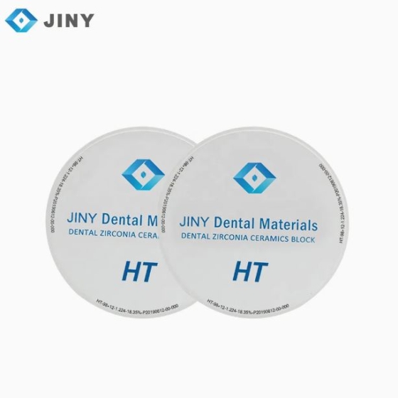 بلنک زیرکونیا HT جینی | Dental Zirconia Blank Jiny