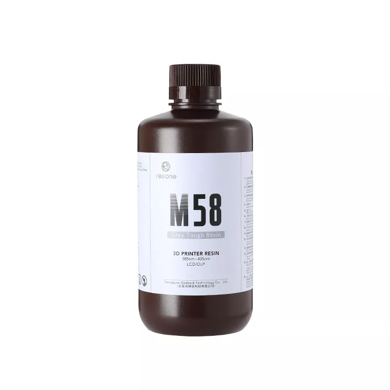 رزین سخت خاکستری رزیون | Resione M58 Gray Tough ABS Resin