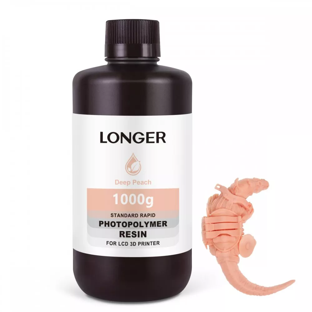 رزین مدلسازی دقیق لانگر | Longer Deep Peach UV Resin