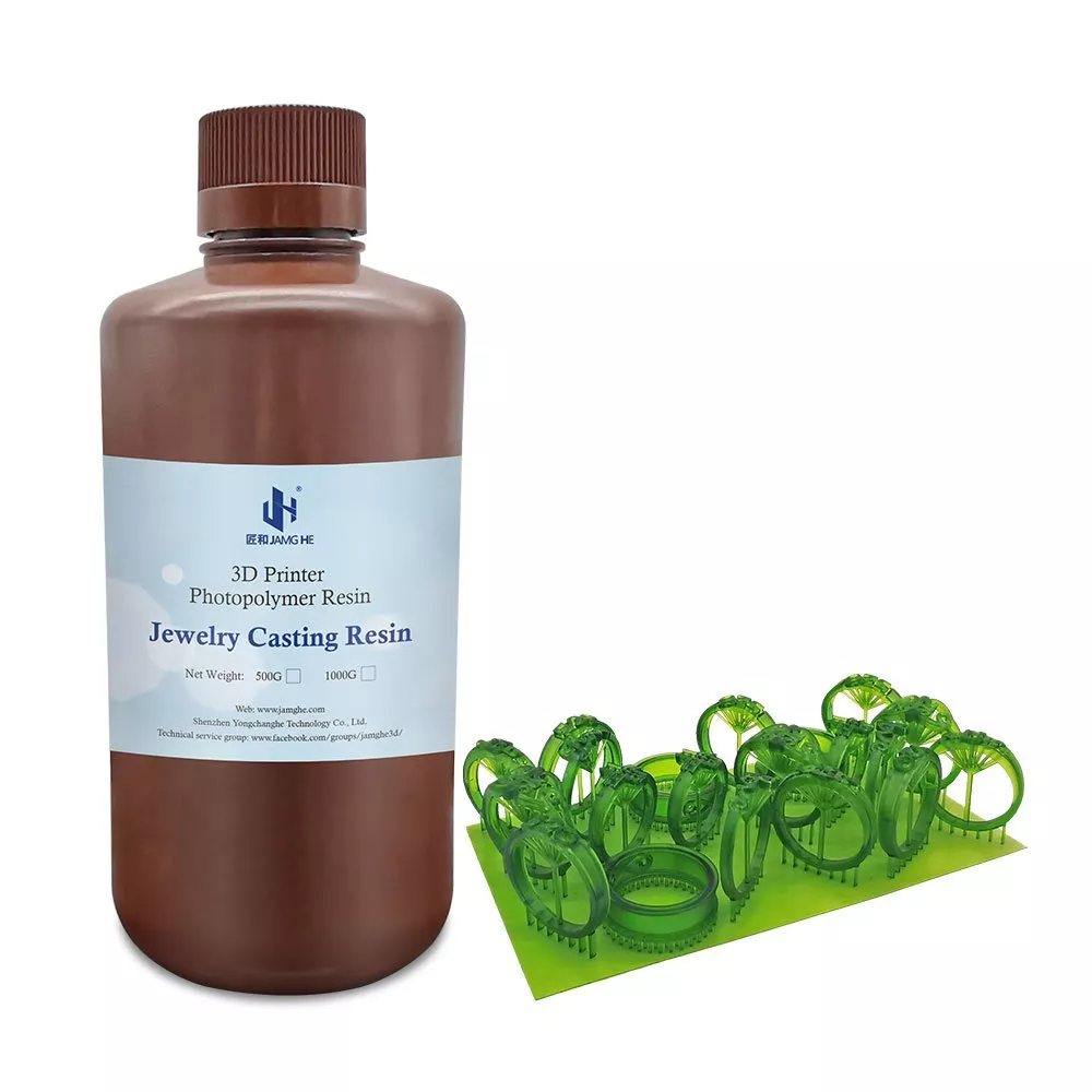 رزین ریختگری جواهرسازی پرینتر رزینی SLA جمقه |  JamgHe SLA Jewelry Casting Resin