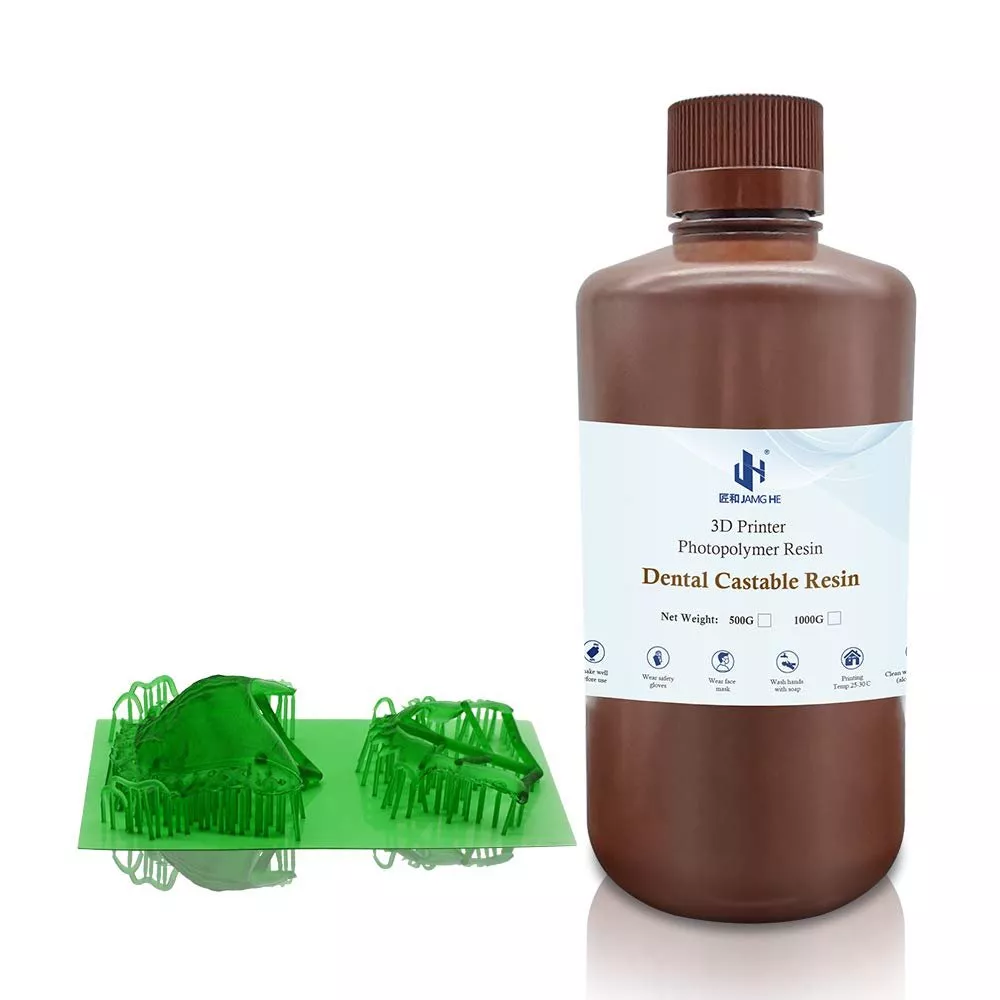رزین ریختگری دندان پرینتر رزینی SLA جمقه | JamgHe SLA Dental casting Resin