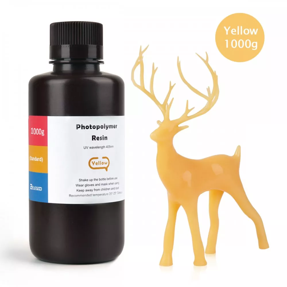 رزین سخت پرینتر سه بعدی رزینی برند الگو | ELEGOO ABS Resin