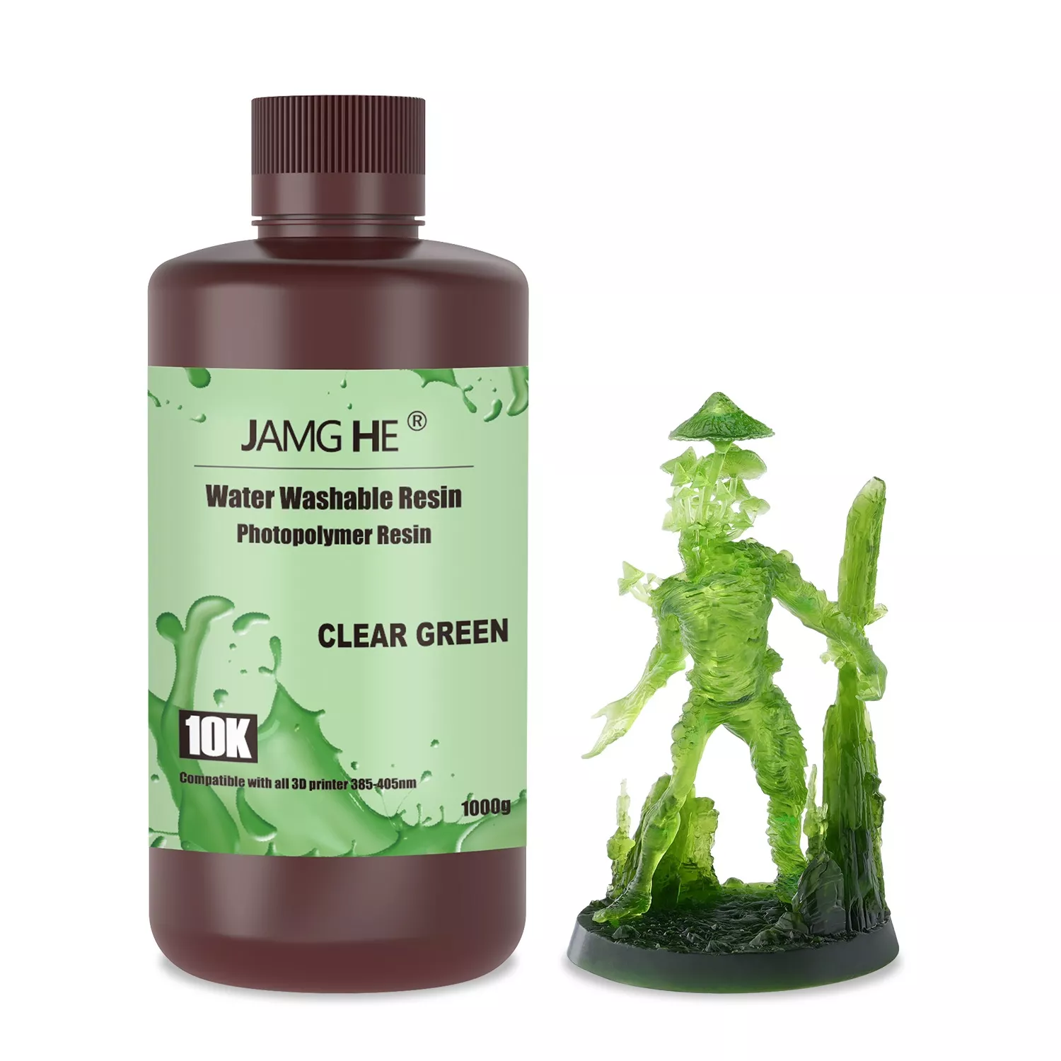 رزین استاندارد 10K حلال در آب جمقه | JamgHe 10K water washable Resin