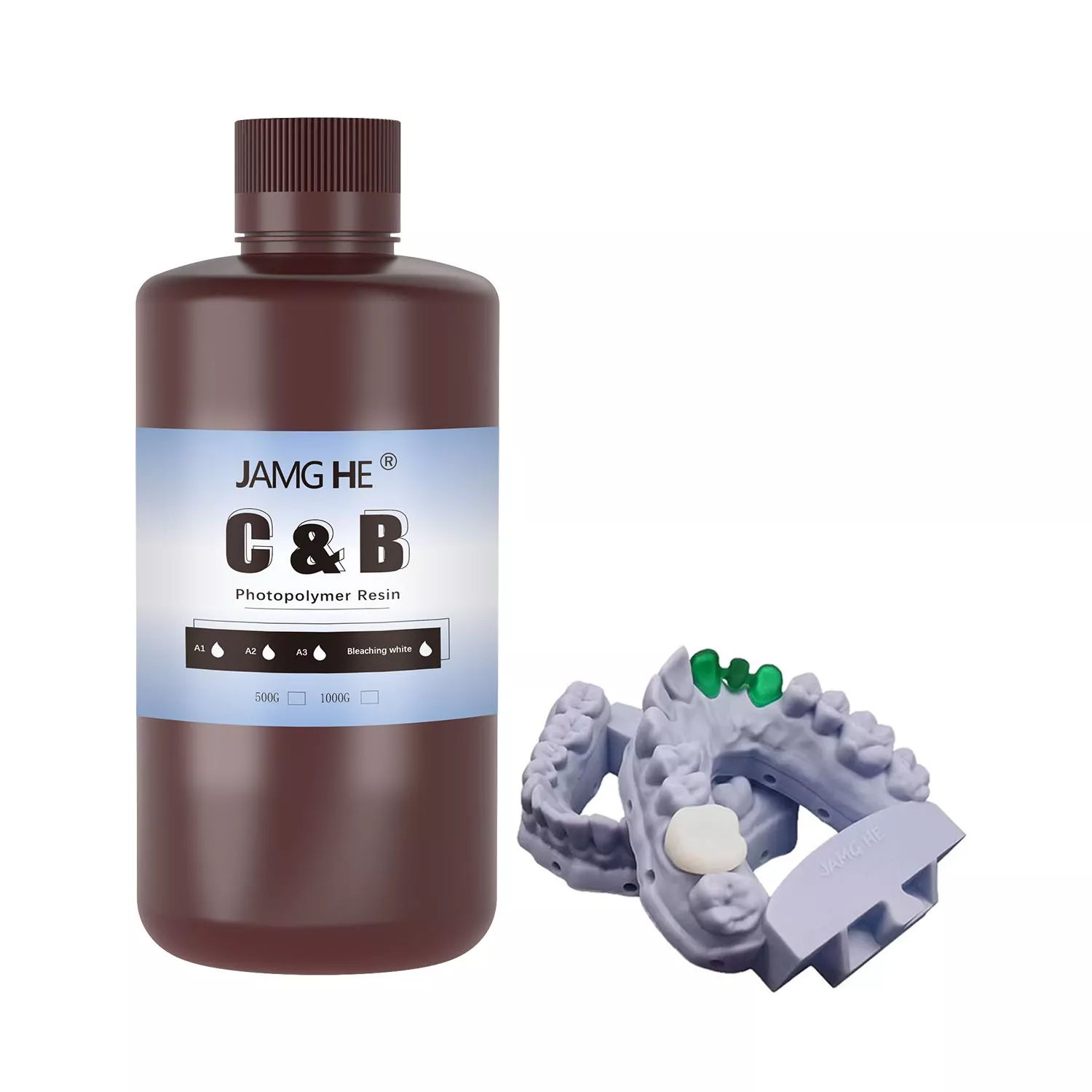 رزین روکش موقت دنداسازی جمقه | JamgHe Dental C&B Temporary Crown Resin