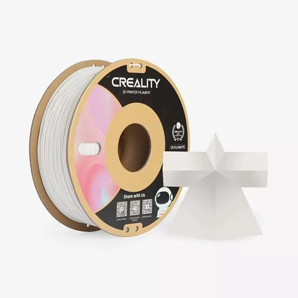 فیلامنت CR-PLA سفید مات کریلیتی Creality CR-PLA Matte white Filament