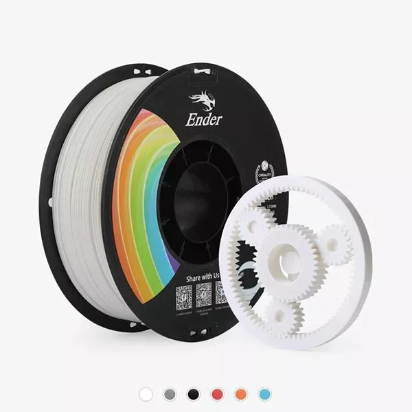 فیلامنت+ Ender-PLA سفید کریلیتی Creality Ender-PLA+ White Filament