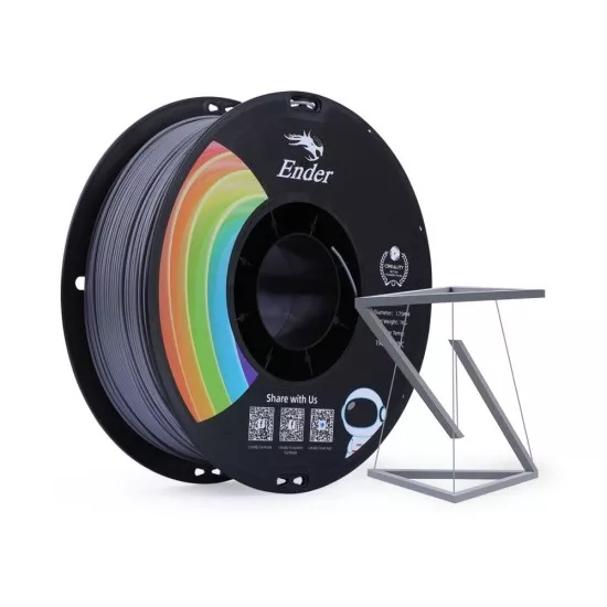 فیلامنت + Ender-PLA خاکستری کریلیتی Creality Ender-PLA+ Gray Filament