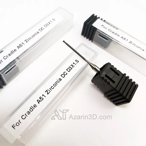 مته زیرکونیا میلینگ Cradle A51 مدل DC D3X1.0