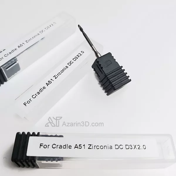 مته زیرکونیا میلینگ Cradle A51 مدل DC D3X2.0