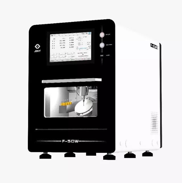 میلینگ 5 محور دندانسازی جینی Jiny F5WD 5-axis Chairside Dry & Wet Milling Machine