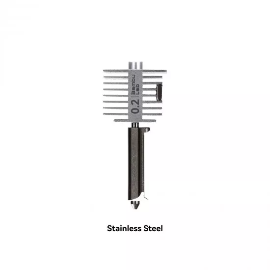 HOTEND با نازل استیل 0.2mm شرکت BAMBU LAB خانواده A1