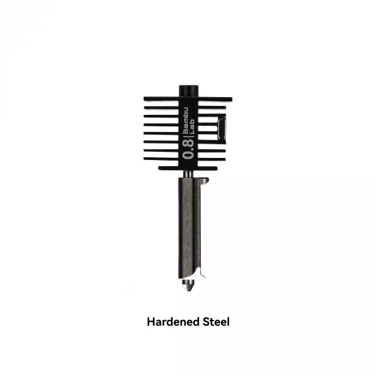 HOTEND با نازل استیل سخت شده 0.8mm شرکت BAMBU LAB سری A1