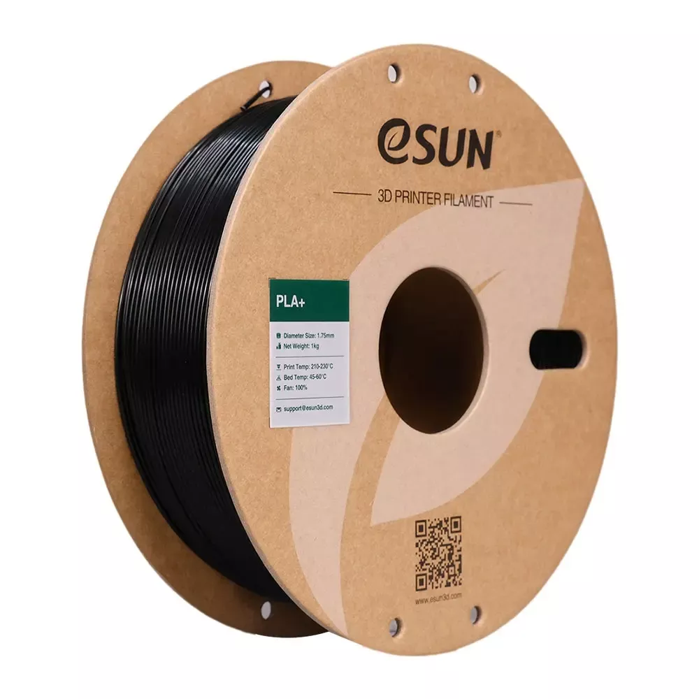فیلامنت PLA+ eSUN مشکی 1.75 میلی متر