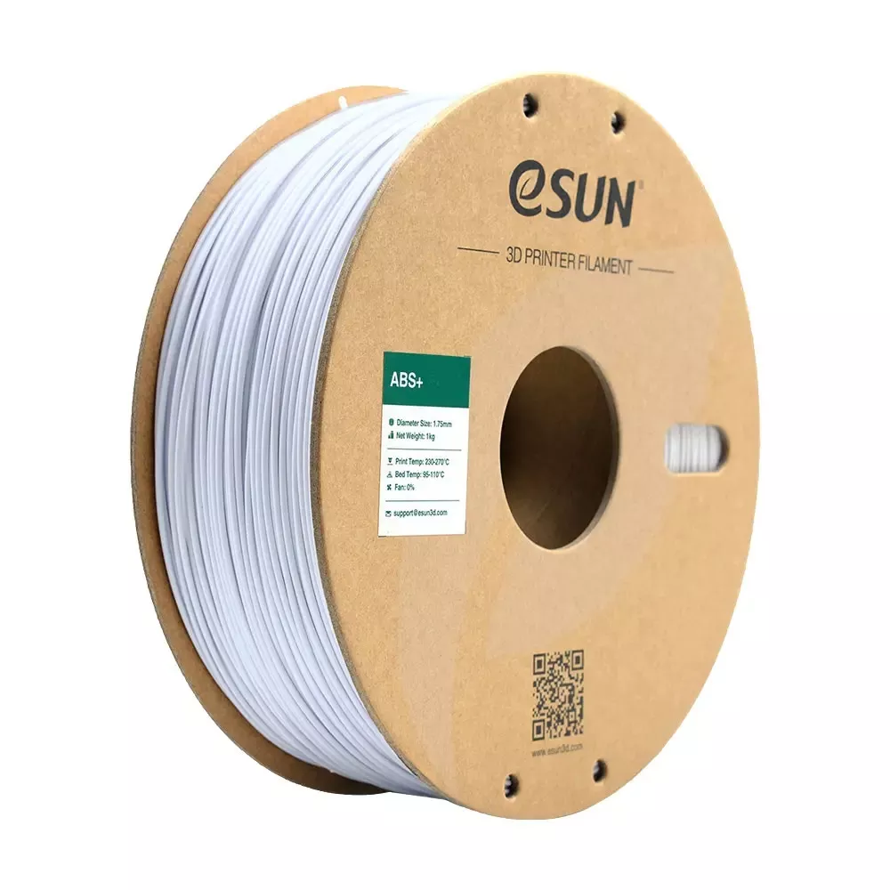 فیلامنت ABS+ eSUN رنگ سفید یخچالی 1.75 میلی متر فیلامنت ABS+ eSUN رنگ سفید یخچالی 1.75 میلی متر