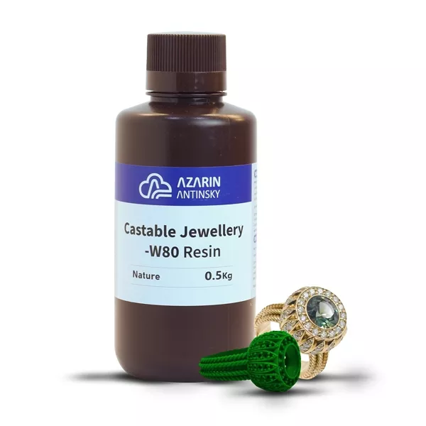 رزین ریختگری جواهرات آذرین | W80 Castable Jewellery Azarin رزین ریختگری جواهرات آذرین | W80 Castable Jewellery Azarin