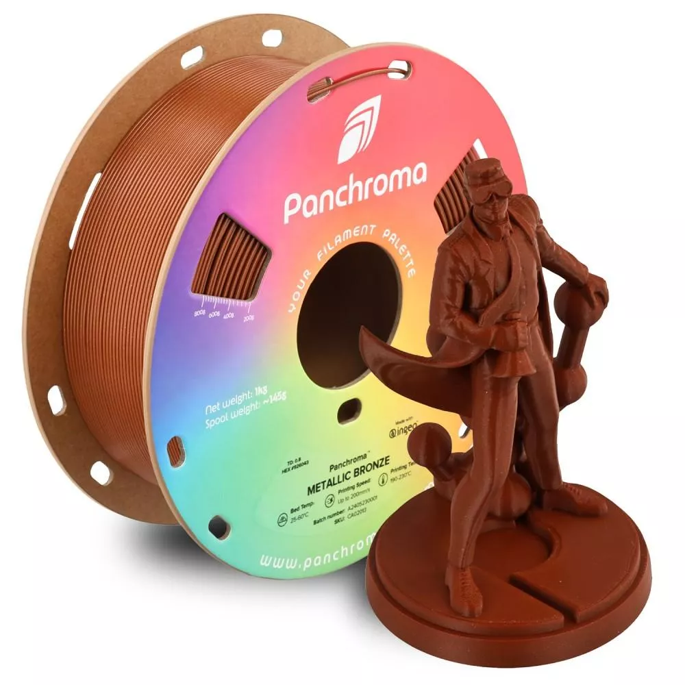 فیلامنت Panchroma™ Metallic PLA برند Polymaker