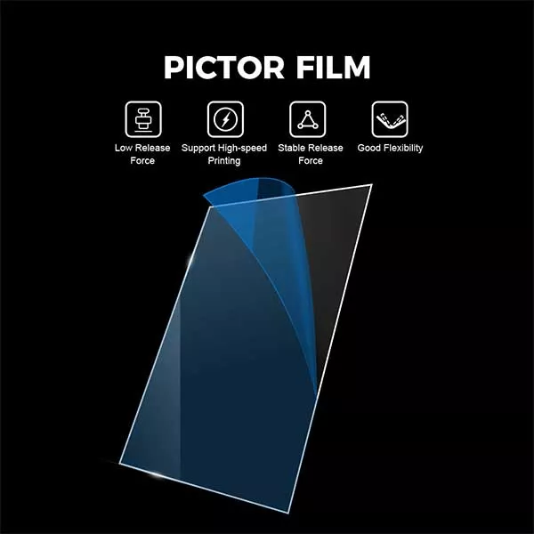 فیلم Pictor Film-High Speed اصلی Creality سایز 290X200mm فیلم Pictor Film-High Speed اصلی Creality سایز 290X200mm