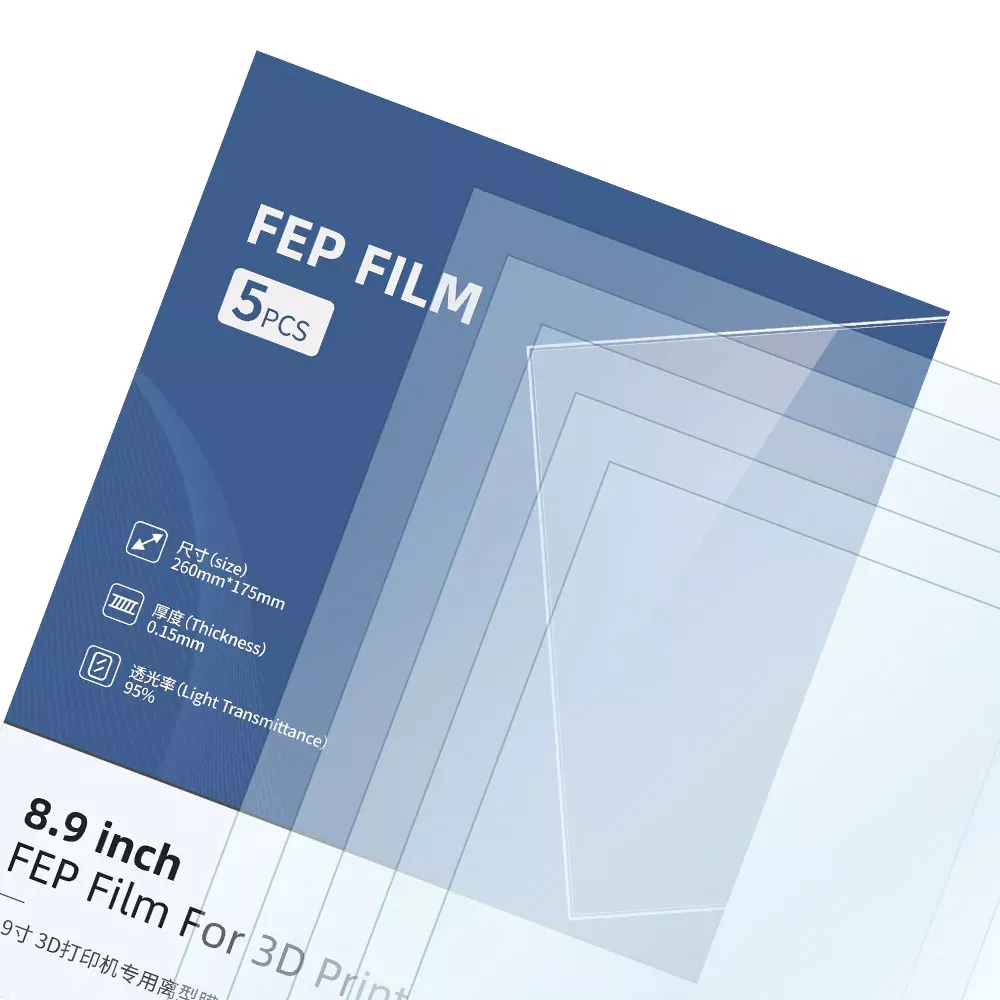 فیلم FEP سایز 8.9 اینچی برند انی کیوبیک بسته پنج تایی