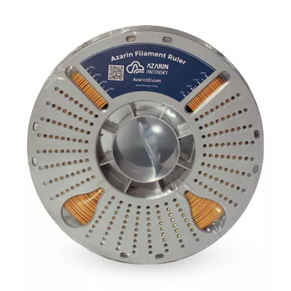 فیلامنت دو رنگ Silk PLA Black + Gold برند AZARIN