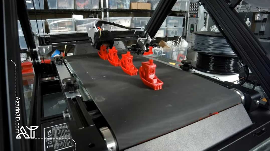 دستگاه‌های تسمه‌ای (Belt 3D Printers)