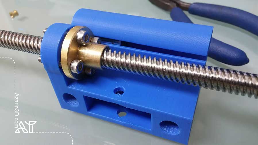 میله‌های رزوه‌دار (Leadscrews)