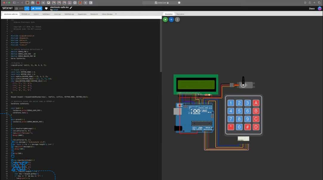 Wokwi شبیه‌سازی پیشرفته Arduino و میکروکنترلرهای دیگر