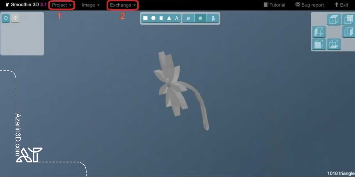 مرحله ششم: خروجی گرفتن فایل STL از Smoothie3D