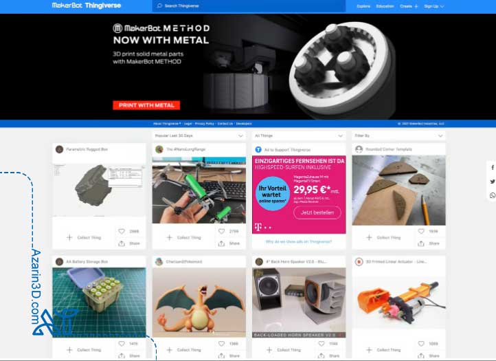 Thingiverse 