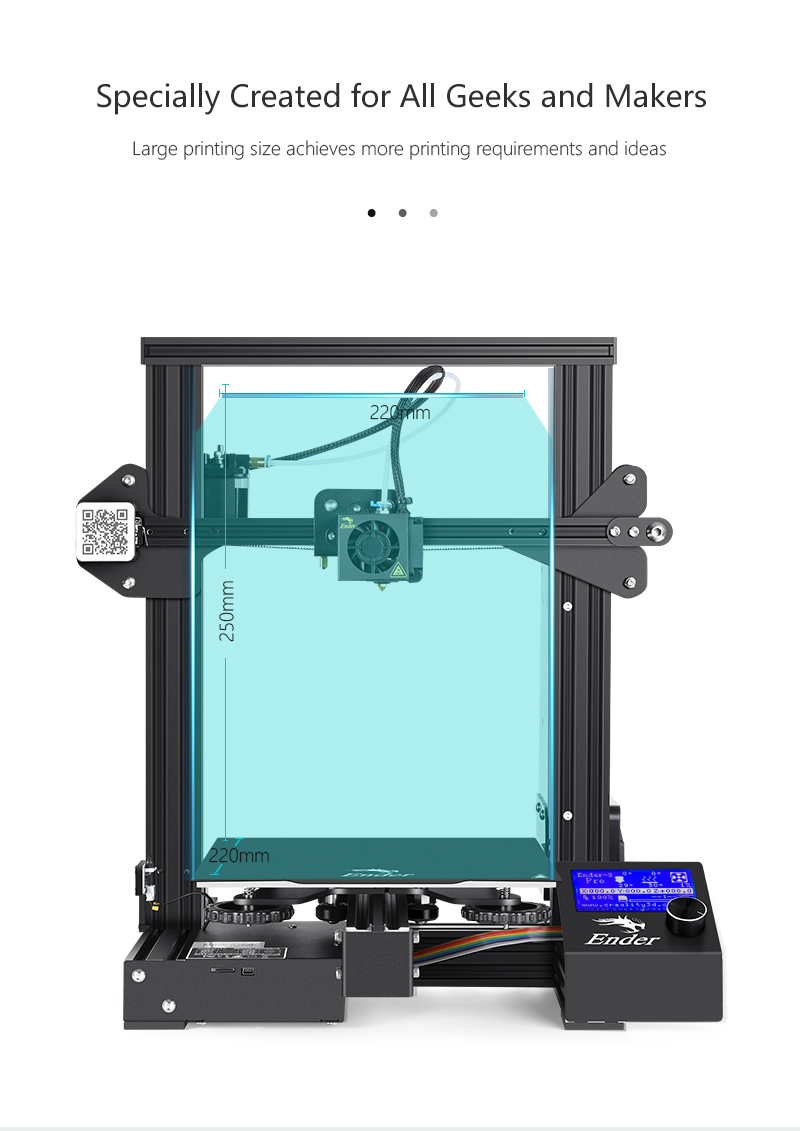Creality Ender3 pro fdm 3d printer