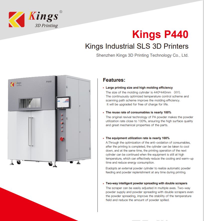 پرینتر سه بعدی  Kings P440 