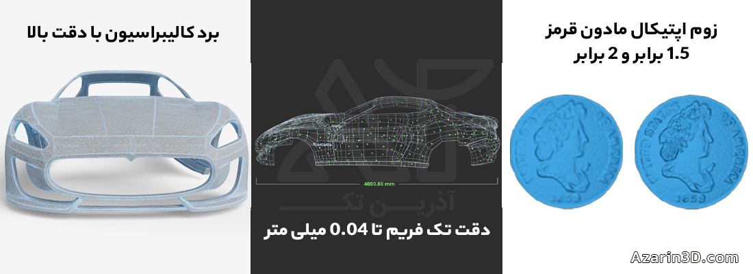 اسکنر سه بعدی مدل Miraco Pro برند Revopoint