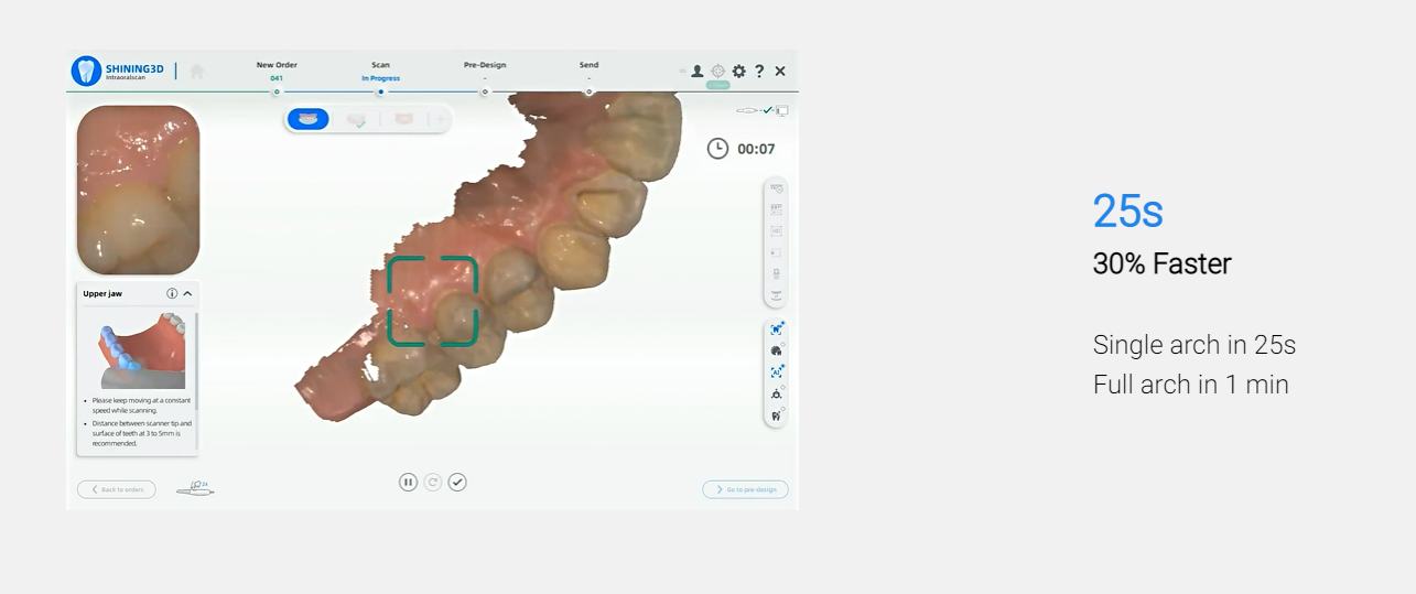 اسکنر داخل دهان شاینینگ Shining 3D Aoralscan 3 Intraoral Scanner | Aoralscan-3