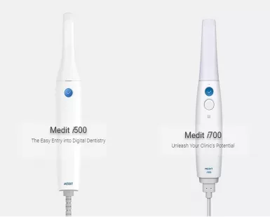 طرح تعویض اسکنر داخل دهانی مدیت i500 با جدیدترین اسکنر مدیت مدل i700