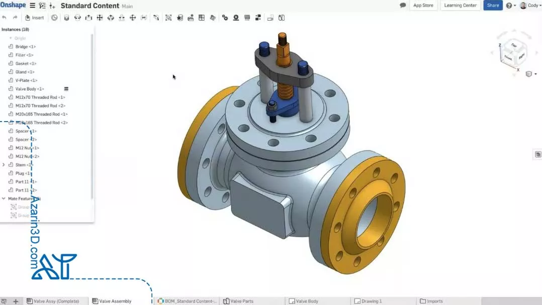 مقایسه و معرفی نرمافزار Onshape؛ تحول در طراحی مکانیکی آنلاین مقایسه و معرفی نرمافزار Onshape؛ تحول در طراحی مکانیکی آنلاین