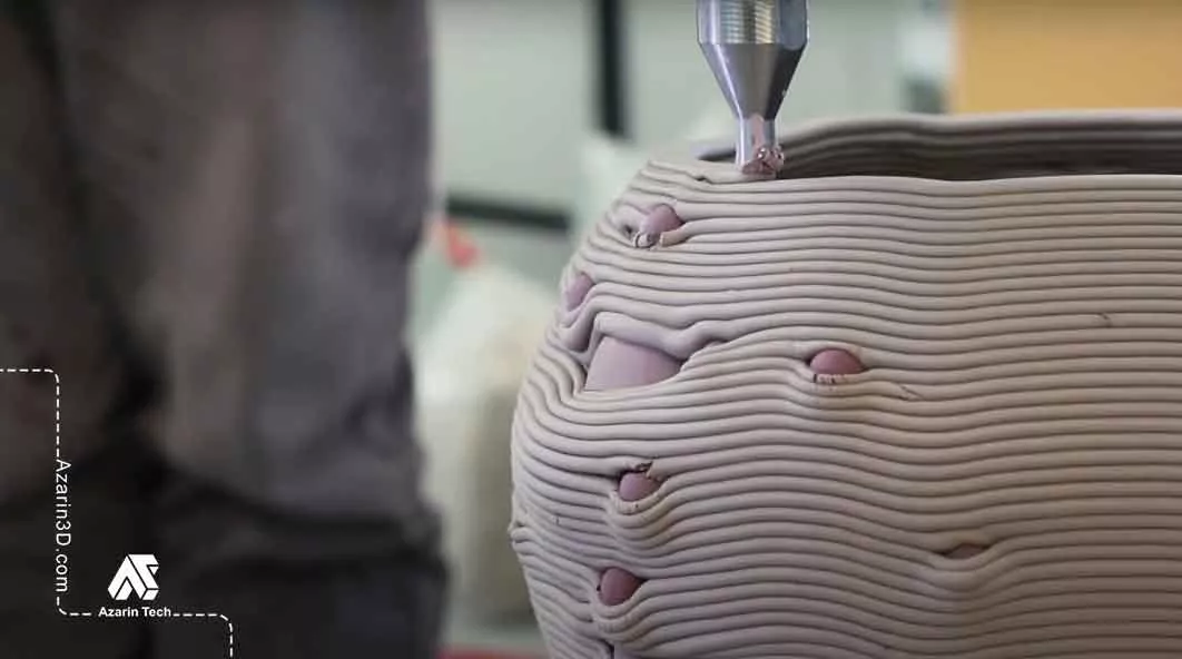 چاپ سه‌بعدی با گل (سرامیک) چیست و چگونه انجام می‌شود؟