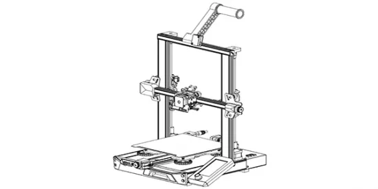 کاهش شمارش قطعات در یک مونتاژ با استفاده از فرآیند افزایشی یا AM در چاپ سه بعدی