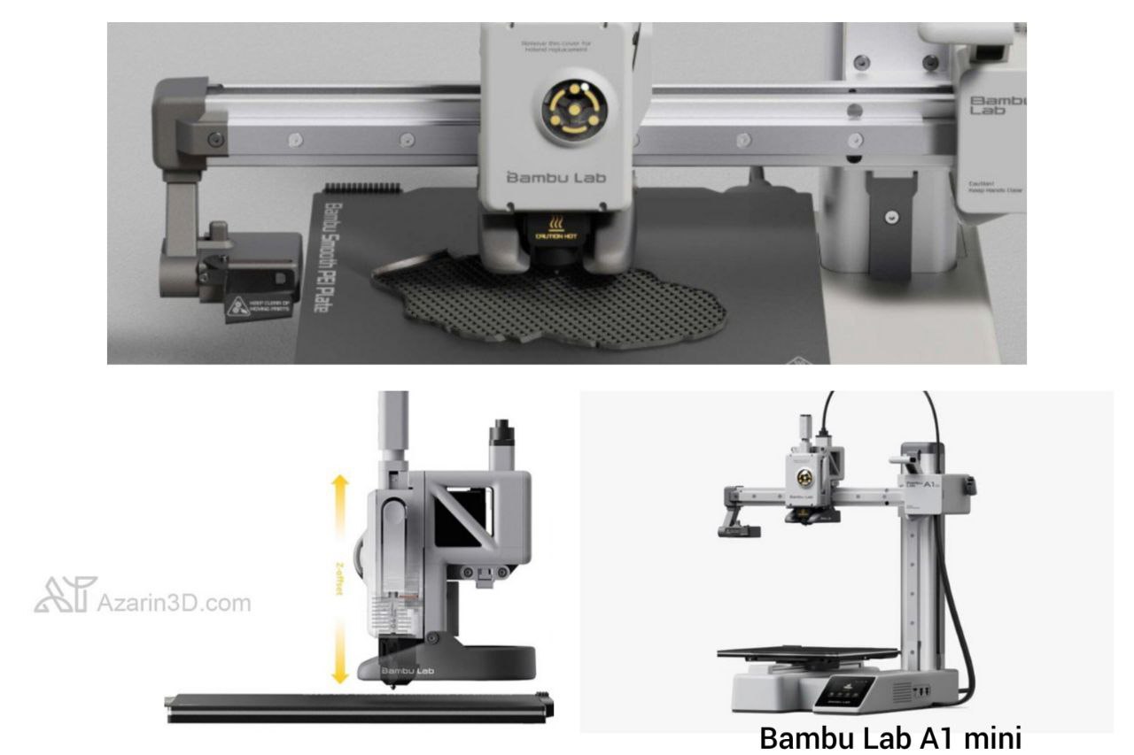 پرینتر سه بعدی فیلامنتی بامبولب مدل A1 mini